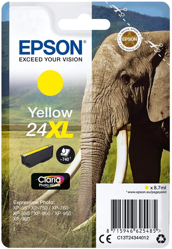 Epson 24XL Yellow